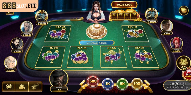 Sơ lược về game bầu cua 888SLOT