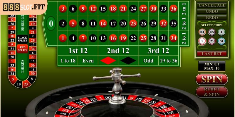 Thông tin về game Roulette 888SLOT