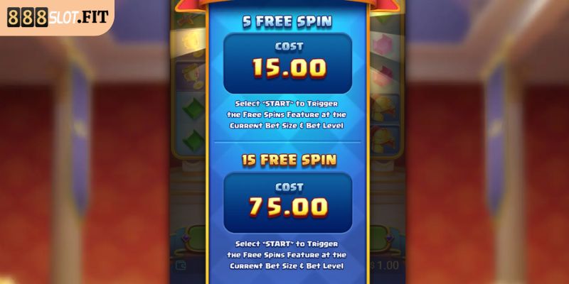 Vòng quay Royal Gems Match 888SLOT