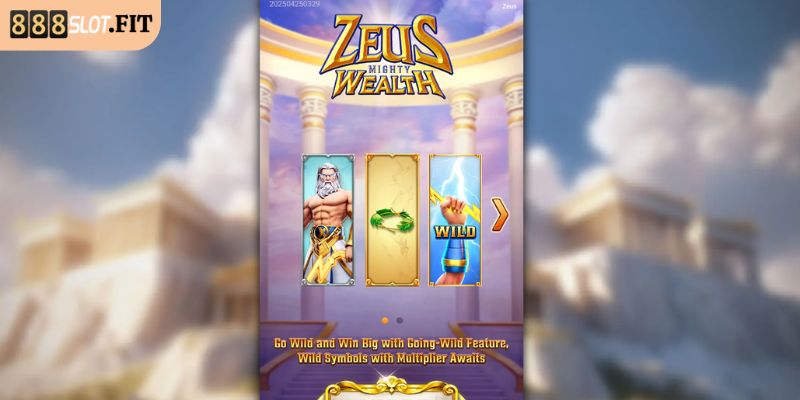Tổng quan về tựa game nổ hũ Zeus Mighty Wealth 888SLOT
